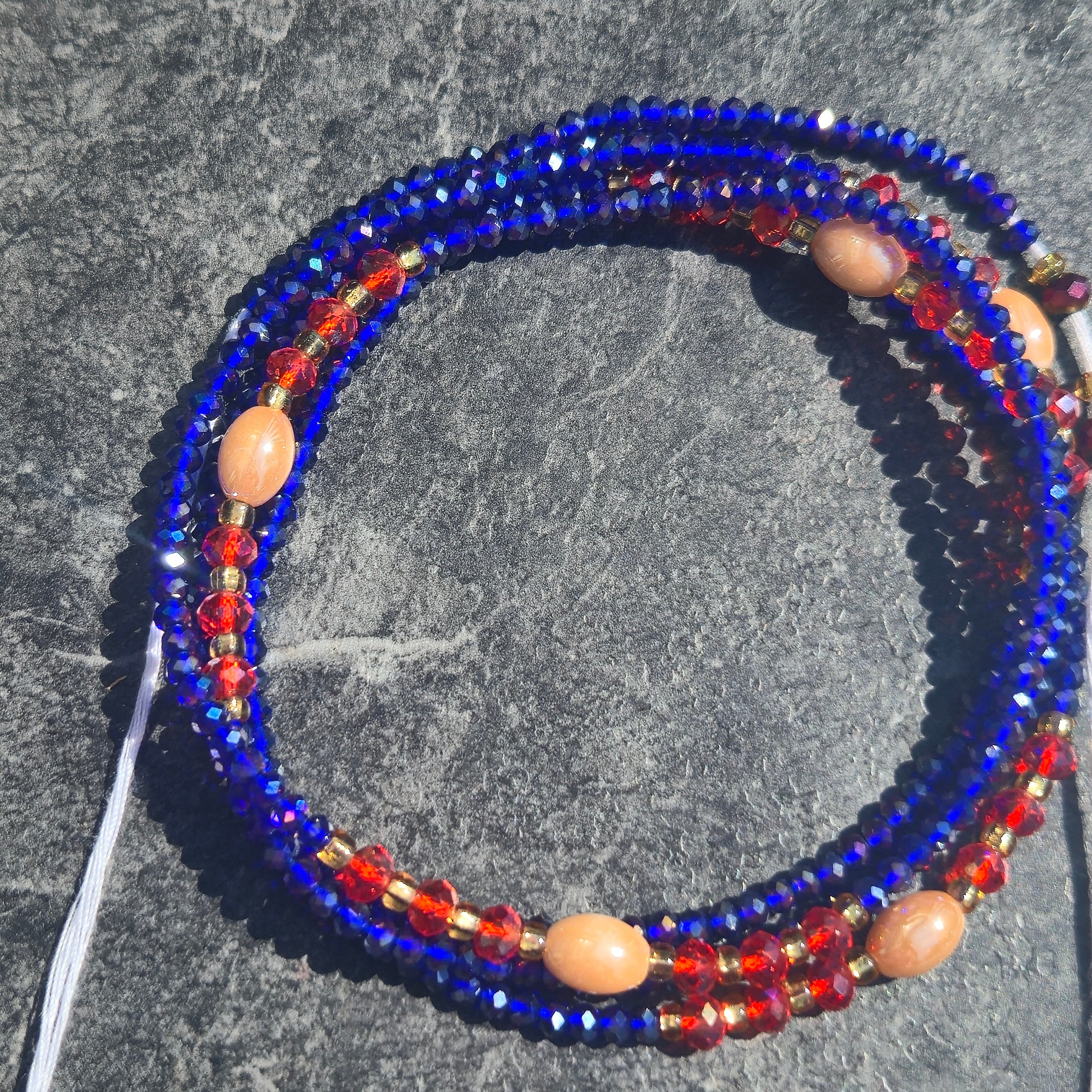 AKU THE SPIDER: BORN ON WEDNESDAY WAIST BEADS