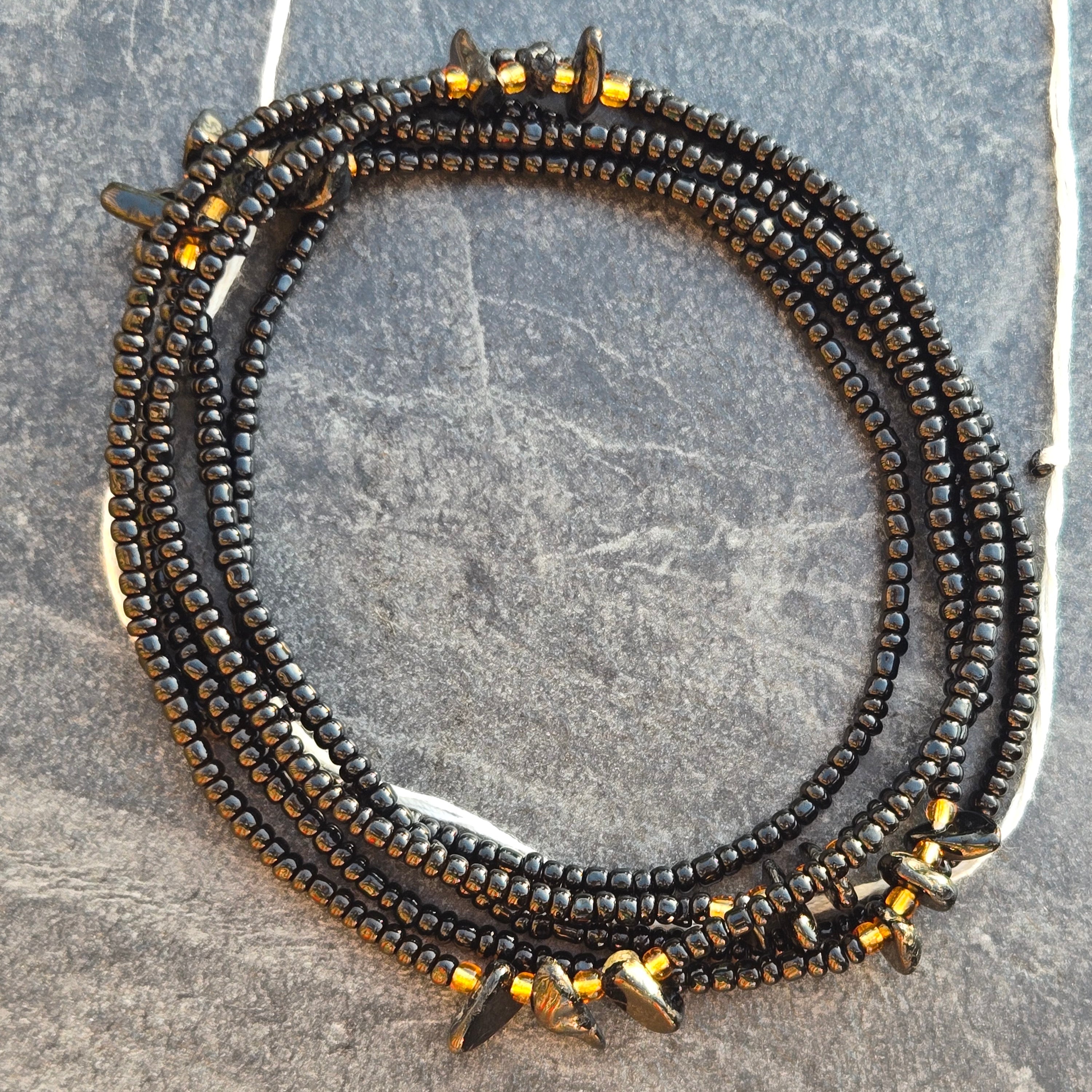 The Protection Era: Black Onyx Waistbeads