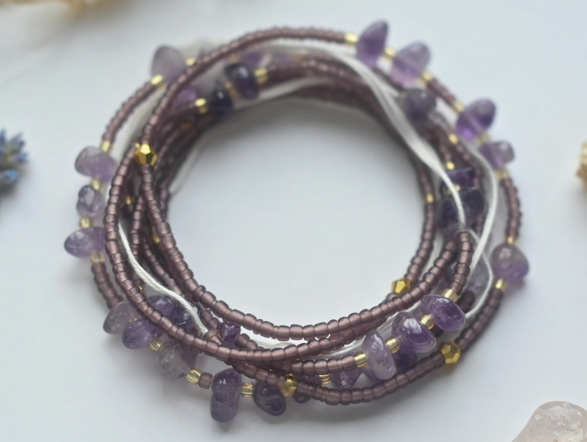 Purple Reign Waistbeads