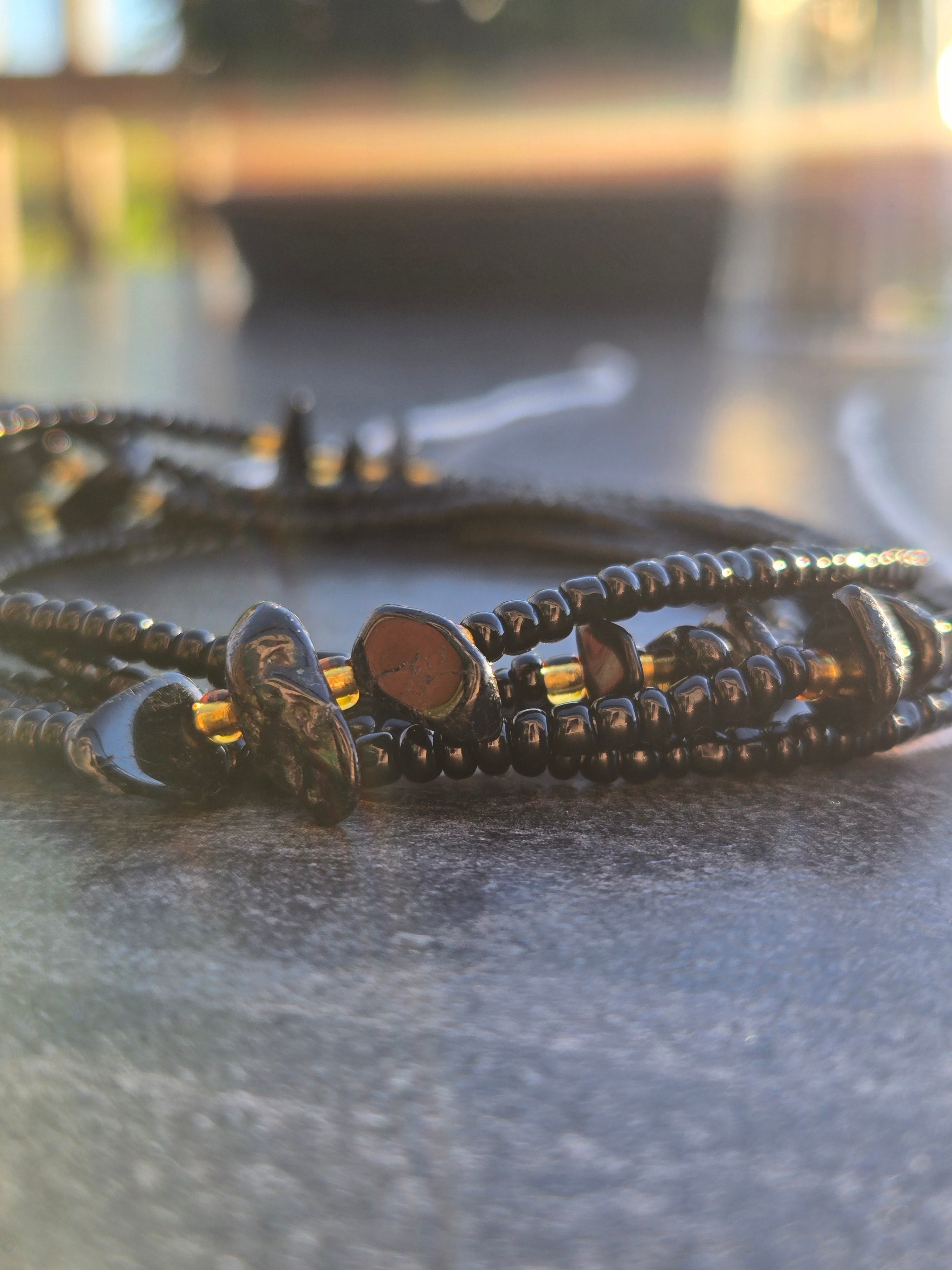 The Protection Era: Black Onyx Waistbeads