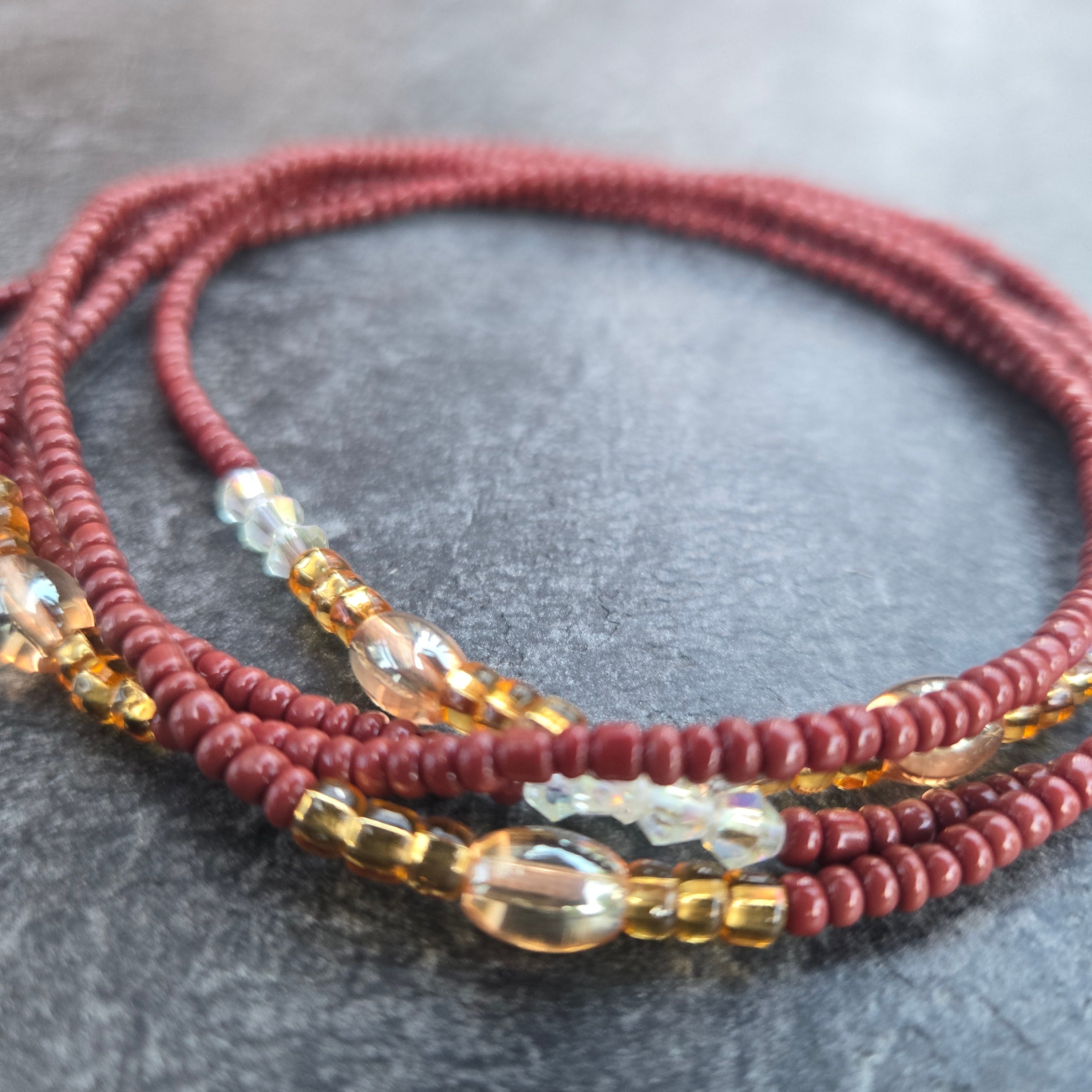 Coconut Kisses Waistbeads