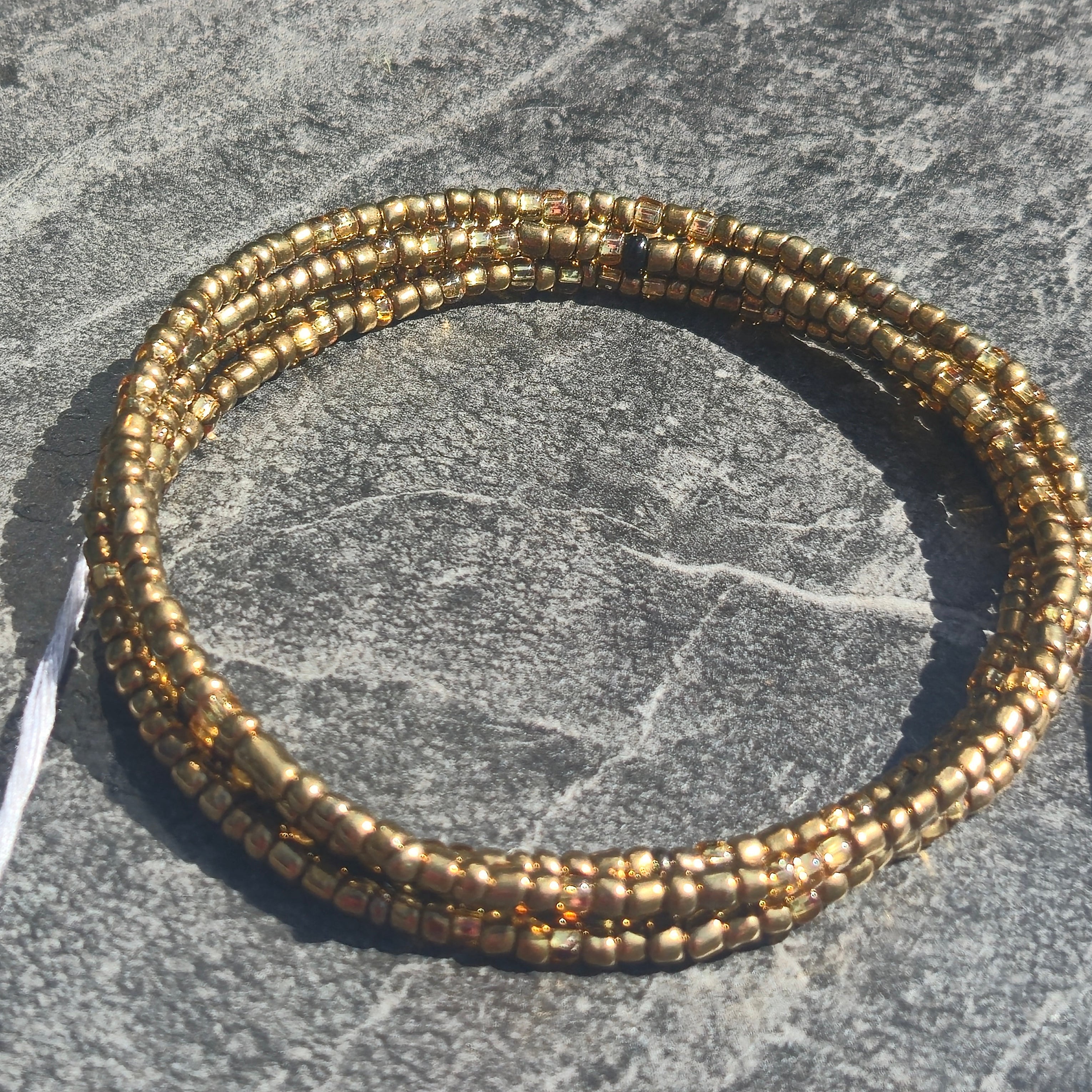 AKƆSIA THE UNIVERSE: BORN ON SUNDAY WAISTBEADS