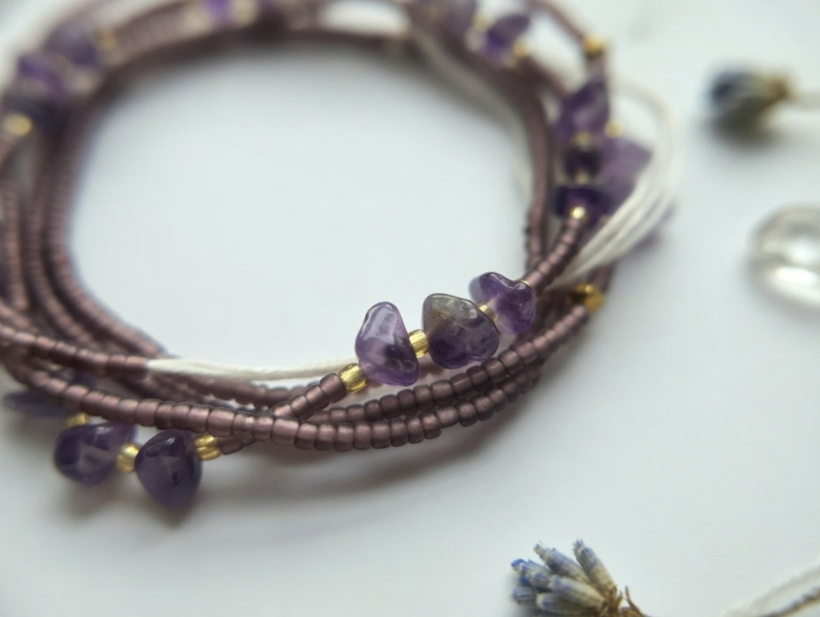 Purple Reign Waistbeads