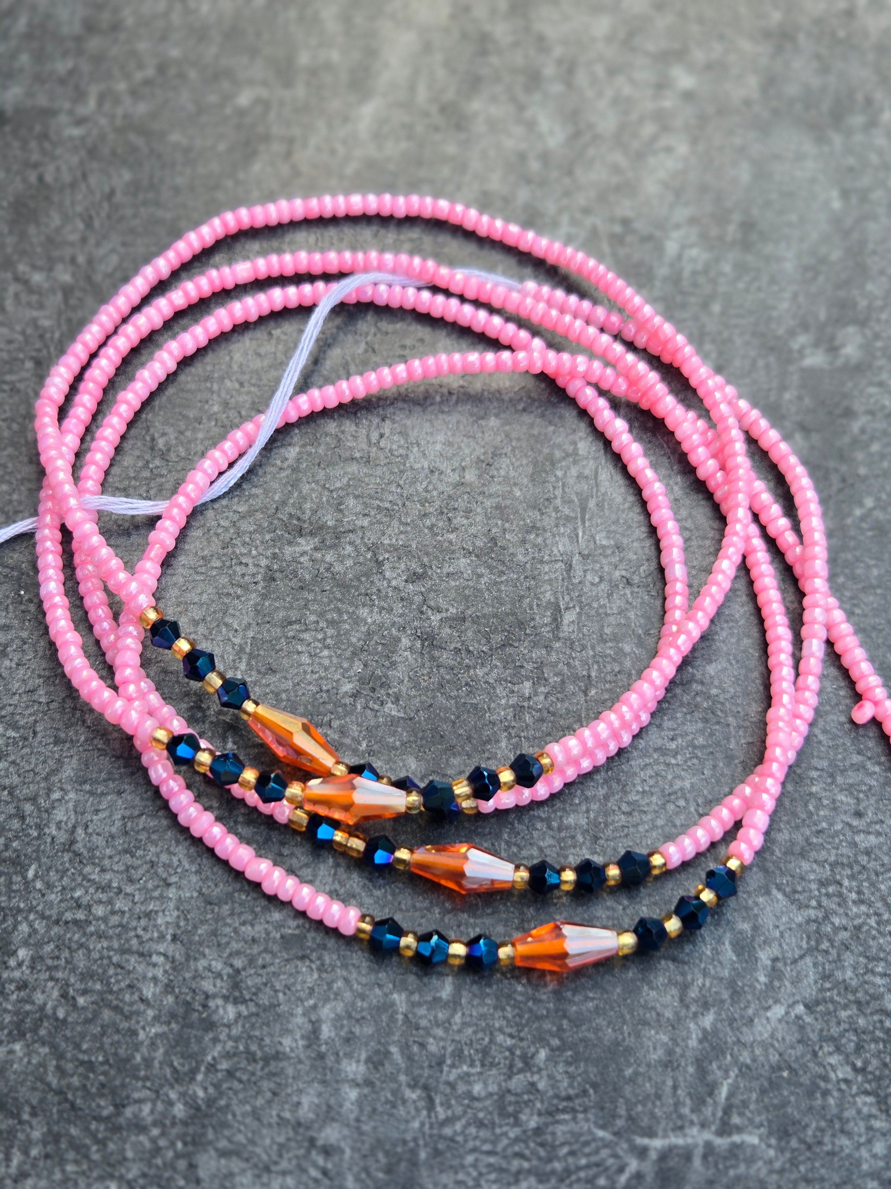 Pink Paradise Waistbeads