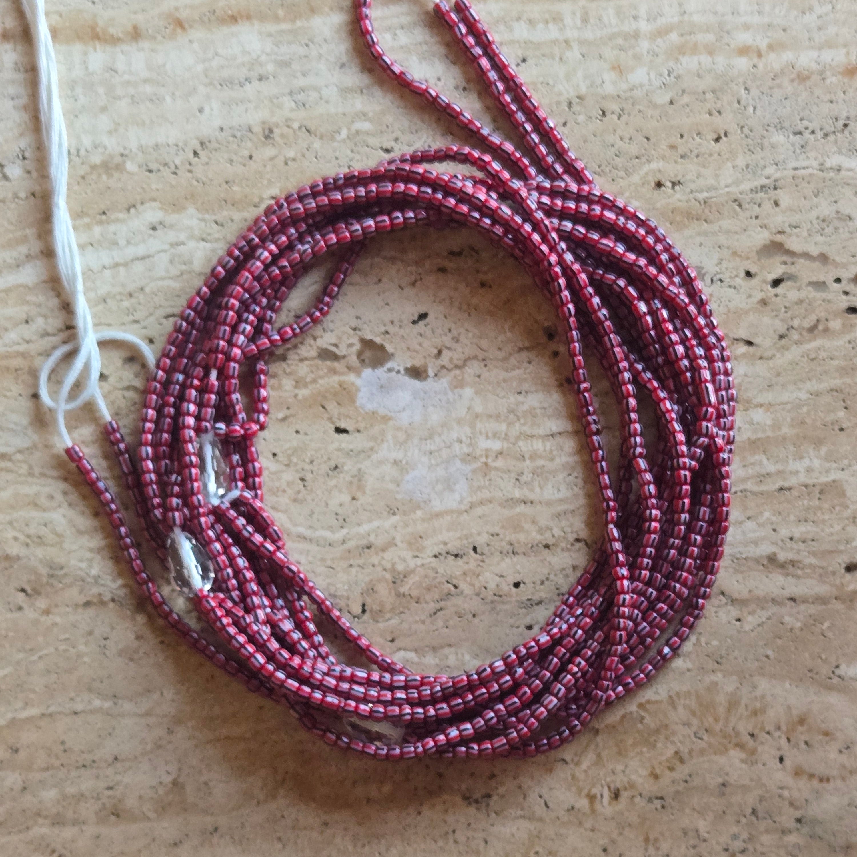 Aardende Gloed Waistbeads