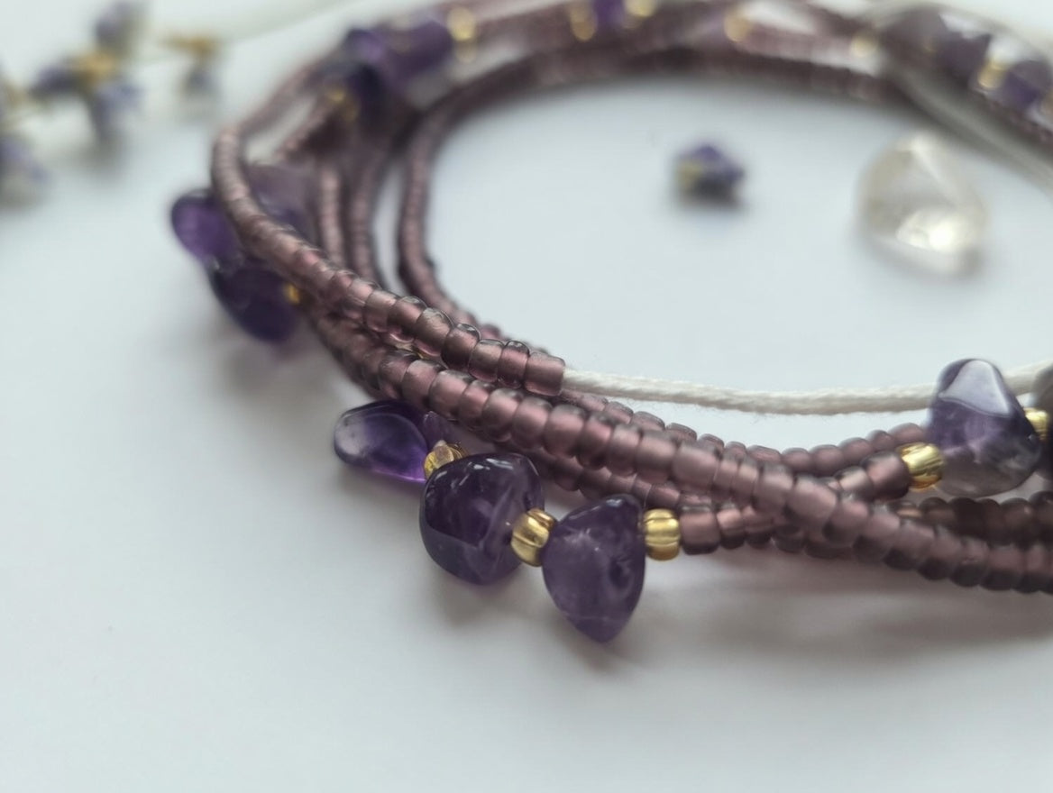 Purple Reign Waistbeads