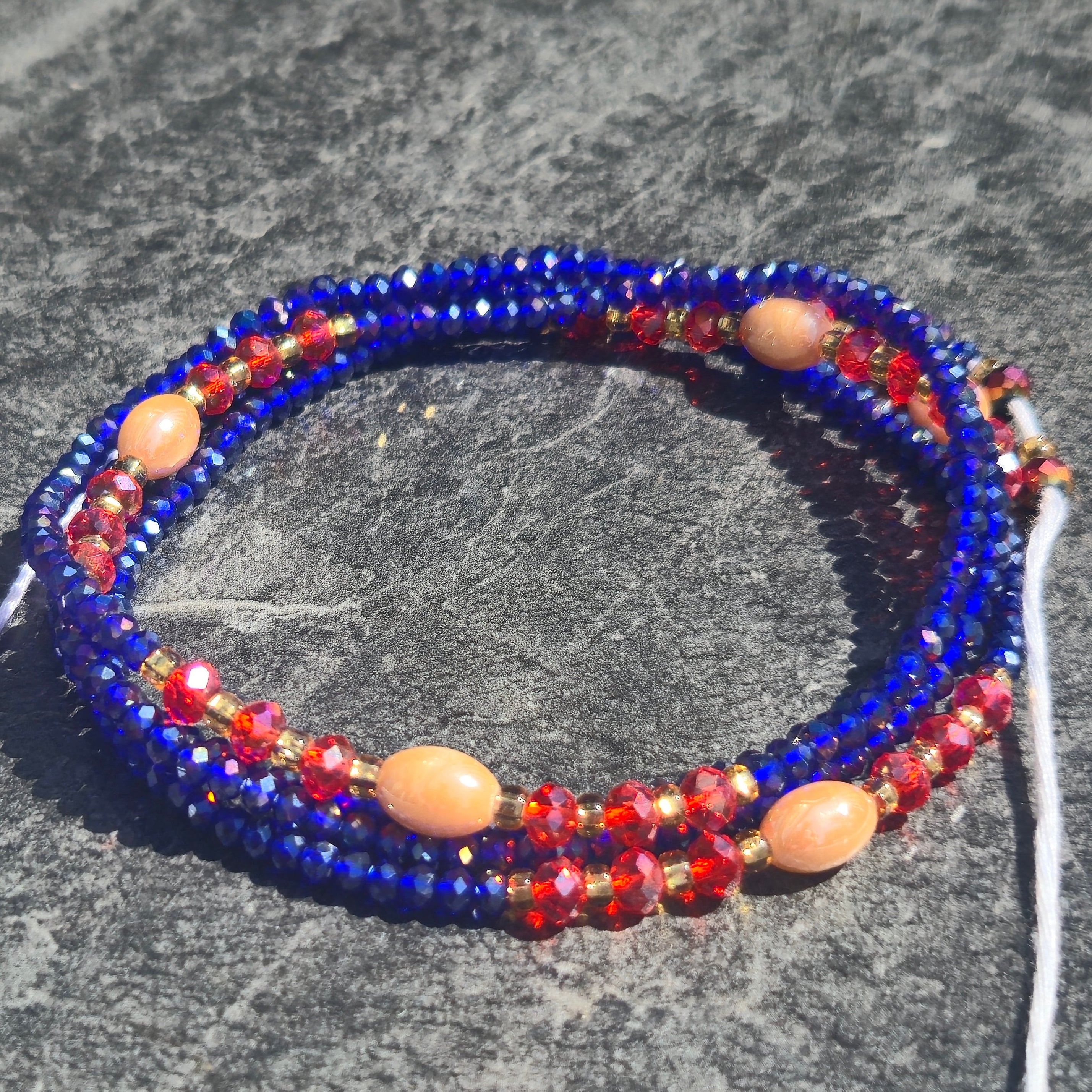 AKU THE SPIDER: BORN ON WEDNESDAY WAIST BEADS